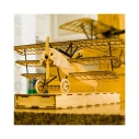 3D puzzle Fokker DR1 1:18 laser cut stavebnica 400 mm
