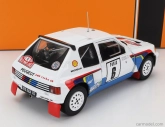 Ixo-models Peugeot 205 T16 N 6 Rally Montecarlo 1985 1:24, bílá