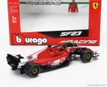 Bburago Ferrari F1 Sf-23 Team Scuderia Ferrari N 16 2nd Las Vegas Usa Gp 2023 Charles Leclerc 1:43 červená biela čierna