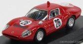Najlepší model Fiat Abarth Ot 1300 N 26 Trento-bondone 1968 A.krohe 1:43 Red