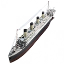 Ocelová stavebnice Titanic