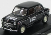 Rio-models Fiat 1100/103 N 2322 Mille Miglia 1955 Tagliani - De Angelis 1:43 Black