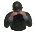 1/16 velitel amerického tanku Sherman, ručně malovaný