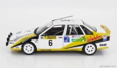 Solido Renault R21 Turbo Mkii Turbo Gr.a (nočná verzia) N 6 Rally Charlemagne 1991 M.rats - G.bourdaud 1:18 Biela Žltá Modrá