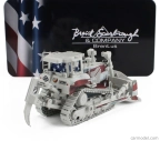 Dm-models Caterpillar Catd8t Ruspa Cingolata - Scraper Track Type Tractor 1:50 Šedá Bílá