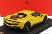 Bbr-models Ferrari 296 Gtb Hybrid 830hp V6 2021 - Con Vetrina - S vitrínou 1:18 Giallo Modena - žltá