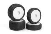 Microbe Buggy kolesá kompletné (biela/predné/zadné)