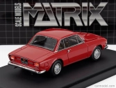 Modely v mierke Matrix Lancia Fulvia Coupe 3-series 1975 1:43 Červená