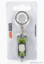 Universal hobbies Claas Portachiavi - Xerion 5000 Tractor Doppio Cingolato 2020 1:87 Zelená
