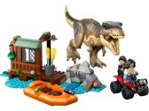 LEGO Jurský svet - T-rex a útek z rieky