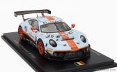 Iskrový model Porsche 911 991 Gt3 R 4.0l Flat-6 Team Gpx Racing N 20 Winner 24h Spa 2019 Richard Lietz - Michael Christensen - Kevin Estre 1:43 Svetlomodrá Oranžová Čierna
