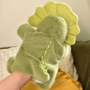 Doudou Histoire d'Ours Plyšový maňásek Dinosaurus zelený 24 cm
