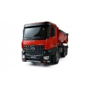 RC sklápěč Amewi Mercedes-Benz Arocs, červená