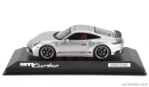 Minichamps Porsche 911 992 Turbo Coupe 2023 - First Turbo Remastered 1:43 Silver