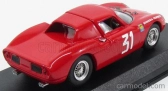 Najlepší model Ferrari 250lm Coupe N 31 Winner Monza 1964 N.vaccarella 1:43 Červená