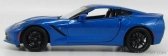 Maisto Chevrolet Corvette Z51 Coupe Stingray 2014 1:18 Blue Met
