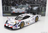 Werk83 Porsche 911 Gt1-98 3.2l Turbo Team Porsche Ag Mobil-1 N 26 Winner 24h Le Mans 1998 Allan Mcnish - Laurent Aiello - Stephane Ortelli 1:18 Bílá Modrá Červená