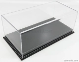Atlantic Vetrina display box Molhouse Base In Pelle Nera - Leather Base Black - Lungh.lenght Cm 32.5 X Largh.width Cm 16.5 X Alt.height Cm 12.5 (altezza Interna 10.6 Cm ) 1:18 Plastový Displej