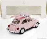 Norev Volkswagen Beetle Coccinelle 1973 - so surfovacou doskou 1:43 Ružová