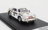 Trofeu Renault A110 Alpine N 62 Rally Montecarlo 1973 Thierry Sabine - Pierre Terry 1:43 Bílá