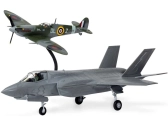 Airfix Spitfire Mk.Vc, F-35B Lightning II (1:72) (darčeková súprava)