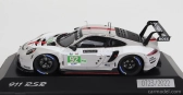 Spark-model Porsche 911 991-2 Rsr-19 4.2l Team Porsche Gt N 92 24h Le Mans 2022 Michael Christensen - Kevin Estre - Laurens Vanthoor 1:43 Bielo-sivo-červená