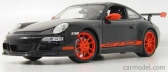 Welly Porsche 911 997 Gt3rs 2010 1:18 Black Orange
