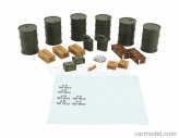 Perfex Accessories Set Military Accessories 1944 1:43 Vojenská Zelená Hnědá