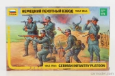 Zvezda Figúrky Soldati - Vojaci Vojenská čata Nemecka 1:72 /