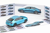 Abrex Škoda Octavia IV RS (2020) 1:43 - modrá Sea metalíza