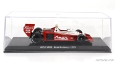 Edicola Williams F1 Wolf Wr3 N 32 Sezóna 1978 Keke Rosberg - Con Vetrina - S vitrínou 1:24 červená biela