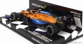 Minichamps Mclaren F1 Mcl35l Mercedes M12 Eq Power+ Team Mclaren N 4 2nd Italy Gp 2021 Lando Norris 1:43 oranžová svetlo modrá