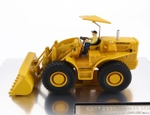 Dm-models Caterpillar Cat966a Ruspa Gommata - Scraper Tractor Wheel Loader 1:50 Žlutá Černá