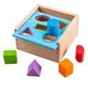 Bigjigs Toys Vkladací box s tvarmi