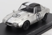 Edicola Toyota 800 Sports Gt-i N 20 Ccc Race Funabashi Circuit 1965 Tojiro Ukiya 1:24 strieborná biela