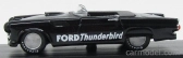Rio-models Ford usa Thunderbird Daytona Beach 1957 C.daigh 1:43 Black