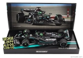 Minichamps Mercedes gp F1 W14 Team Mercedes-amg Petronas Formula One N 63 7th Bahrain Gp With Pit Board 2023 George Russell 1:18 Matt Black