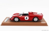 Tecnomodel Ferrari 275 P2 Spider Team Maranello Concessionaries N 4 1000km Nurburgring 1965 Graham Hill - Jackie Stewart 1:18 Red