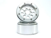 Kovové Beadlock CNC disky Absima Metsafil 1.9 Gear Silver/Silver, 2 ks