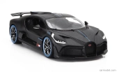 Bburago Bugatti Divo 2018 - 50th Anniversary Bburago 1:18 Matně Černá Uhlíková Vlákna