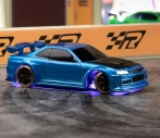 RC auto 1/76 C64 DRIFT RTR, modrá metalíza