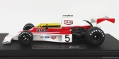 Gp-repliky Mclaren F1 M23 Ford Texaco N 5 Víťaz belgických pretekov Emerson Fittipaldi 1974 Majster sveta 1:18 Červená biela