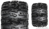 Trancher X 3,8" (štýl Traxxas) guma, lepená, čierne ráfiky, 2ks.