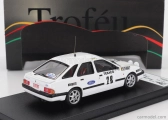 Trofeu Ford england Sierra Xr 4x4 N 28 Winner Rally Boucles De Spa 1986 Jean Claude Probst - Danny De Canck 1:43 Bílá