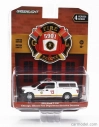 Greenlight Ford usa F-150 Pick-up Closed Chicago Fire Engine 2018 1:64 Bílá Žlutá