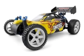 HiMOTO 1:10 Buggy Z-3 Brushless 2,4 GHz RTR súprava, žltá