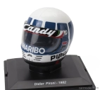 Edicola Prilba F1 Casco Prilba Didier Pironi 126 C2 Team Ferrari Sezóna 1982 1:5 Biela Modrá