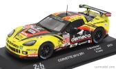 Edicola Chevrolet Corvette C6 Zr1 5.5l V8 Team Larbre Competition N 50 Winner Lmgte-am Class 24h Le Mans 2012 Patrick Bornhauser - Julien Canal - Pedro Lamy 1:43 Žlutá Černá Červená