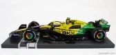 Minichamps Mclaren F1  Mcl38 Team Mclaren N 4 4th Monaco Gp (senna 30th Anniversary) 2024 Lando Norris 1:18 Žlutá Zelená Černá