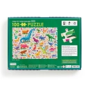 Mudpuppy Puzzle Mighty Dinosaurs 100 dielikov